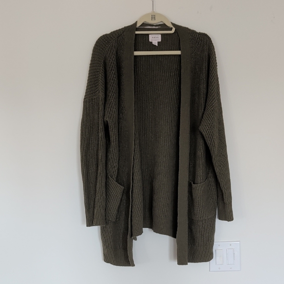 Auden Sweaters - Auden Women's Olive Cardigan